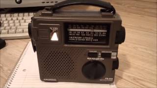 Emergency Radio Grundig FR200 [upl. by Hpesojnhoj629]