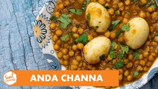 Food Cravings  Anda Channa  How to make Anda Channa انڈا چنا Recipe in Urdu amp English [upl. by Ely]