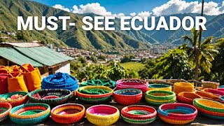 Ecuador The Best Places to Visit Travel Guide [upl. by Kidd859]