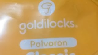 GOLDILOCKS CLASSIC POLVORON goldilocks [upl. by Ait]