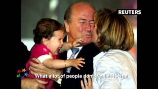 Blatter not corrupt says daughter [upl. by Nedloh874]