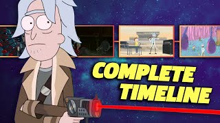 RICK AND MORTY Complete Timeline Seasons 15 [upl. by Aarika]