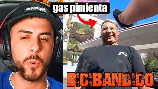 BICIBANDIDO TIRA GAS PIMIENTA real 😱 [upl. by Nelad]