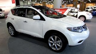 2013 Nissan Murano Platinum AWD  Exterior and Interior Walkaround  2013 NY Auto Show [upl. by Clymer952]