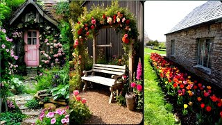 Cozy amp Beautiful MustTry Cottage Garden Ideas [upl. by Yclek899]