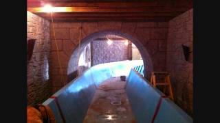 Oakwood Theme Park  Log Flume Construction 2013 [upl. by Candi]