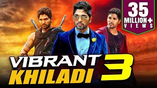 Vibrant Khiladi 3 2019 Telugu Hindi Dubbed Full Movie  Allu Arjun Anushka Shetty Manoj Manchu [upl. by Oralle56]