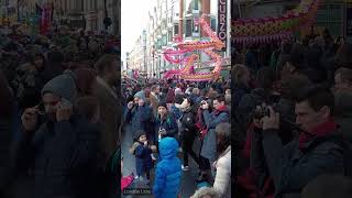 LONDONS CHINESE NEW YEAR 2024 CHINATOWN LONDON CELEBRATION YEAR OF THE DRAGON  Part 2 SHORT 34 [upl. by Arba]