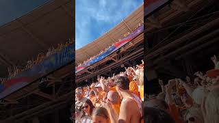 F15E Strike Eagles Flyover Tennessee vs Alabama Neyland Stadium 20241019 [upl. by Eckblad195]