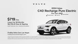 Volvo C40 Recharge Pure Electric 11192024 4573306 [upl. by Eamaj]