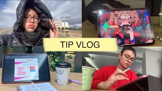 TIP FAKÜLTESİ VLOG  SINAVA ÇALIŞIYORUM 🥺 [upl. by Figone]