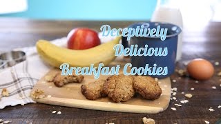 Deceptively delicious breakfast cookies  HG Food  HelloGiggles [upl. by Epps213]