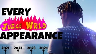 Every JUICE WRLD Appearance in FORTNITE [upl. by Chen]