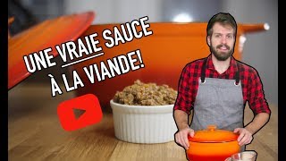 SAUCE RAGÙ  LA VRAIE SAUCE À LA VIANDE [upl. by Dalohcin]