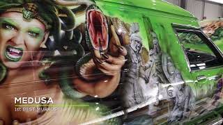 Best Murals Australian Van Nationals 2022 [upl. by Etsirhc757]