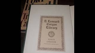 Exlibris bookplates 14 D Leonard Corgan Library at Kings College WilkesBarre PA 1968 [upl. by Jesselyn]