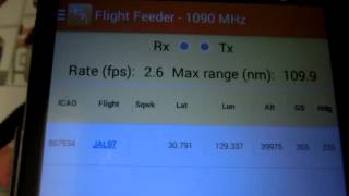 ADSB TestJL097 FlightAware FlightFeeder [upl. by Fabian699]