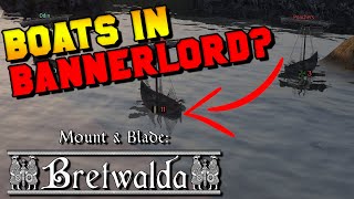 Naval Combat in Bannerlord Bretwalda Mod Showcase [upl. by Kristianson23]