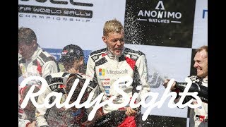 Ott Tänak Winning Pit Celebrations WRC Rally Finland 2018 TOYOTA GAZOO Racing WRT [upl. by Hank]