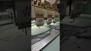 Embroidery Process clothingindustry [upl. by Etirugram]