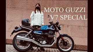 2021新型V7 Special TOKYO Night Touring｜MOTO GUZZI PV [upl. by Calle399]