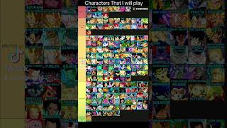 Sparking Zero Tier List anime manga dragonball shorts [upl. by Assisi]