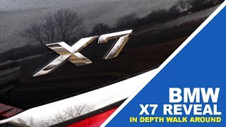 IN DEPTH Walk Around of the 2019 BMW X7 [upl. by Lhamaj]