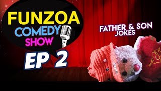 Funzoa Comedy Show  EP 2  Funzoa Teddy Videos  Funzoa Mimi Teddy  Father Son Jokes [upl. by Khorma]