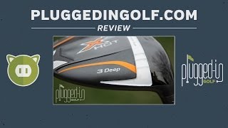 Callaway X2 Hot 3Deep Fairway Wood Review  PluggedInGolfcom [upl. by Zonnya]