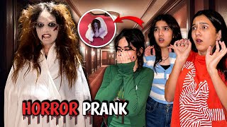 HORROR PRANK in Hotel with Rabia and Zainab🧟‍♀️Sistrology [upl. by Ettenan]