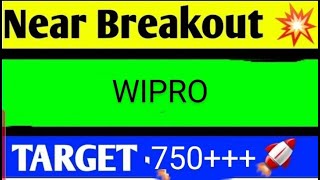 wipro share latest news today wipro share target wipro share analysis [upl. by Annahsad]