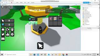 How to make a Tapping simulator game in roblox studio [upl. by Anawyt]