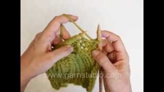 How to knit a smock pattern [upl. by Siravart]