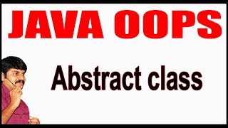 Java Tutorials  Java OOPS  Abstract class  by Durga sir [upl. by Corin947]