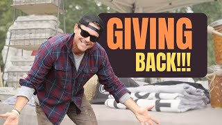 Clayne goes to Market Giving Back Clayne Crawford Foundation Ep 7 [upl. by Nhabois359]