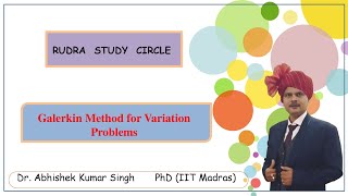 Galerkin Method for Variation Problems [upl. by Nwahsir]