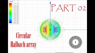 How to simulate a Halbach array on Ansoft maxwell  Part 02 [upl. by Otrebliw]