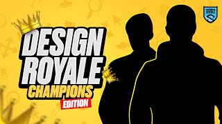 Design Royale 6 LOGO DESIGN CHAMPIONS DESIGN THE SAME LOGO 12 [upl. by Uuge]