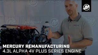 Mercury Remanufacturing 43L Alpha 4V Plus Series Engine [upl. by Farver]