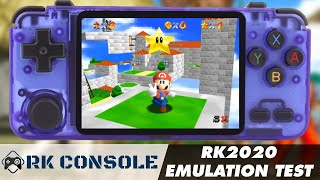 RK2020 Review  Can this handheld play N64 Dreamcast and PSP [upl. by Hunter46]