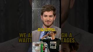 Andrew Garfield Reveals He Waited Tables While Chasing His Acting Dream 😊 AndrewGarfield shorts [upl. by Einohpets850]