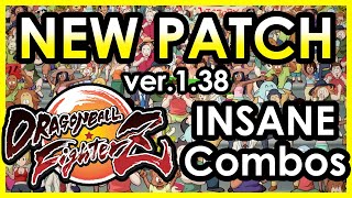 New Patch DBFZ Combos are SICK [upl. by Keeler]