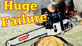 Such A Failure Holtzfforma 372 Chainsaw Heavily Modified And Failed [upl. by Brace]