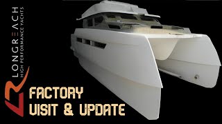 Longreach Powercat Factory Visit and Update [upl. by Nwahsal]