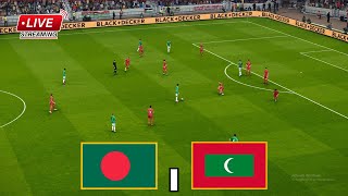 🔴Bangladesh vs Maldives WORLD International Friendlies Live Score and Stream eFootball Pes21 [upl. by Asia]