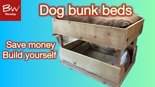 Doggie bunk bed [upl. by Lyrrad]