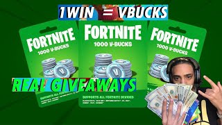 FORTNITE CUSTOMS V BUCKS GIVEAWAYS FASHION SHOW LIVE FORTNITE ITEM SHOP [upl. by Tavey]