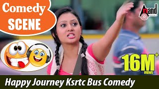 Golden Queen Amulya And Lovely Star ⭐ Prem Happy Journey KSRTC BUS Comedy Scene  Male [upl. by Ax]