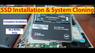 SSD Installation amp Cloning [upl. by Naesyar123]