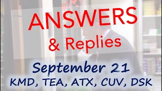 Answers amp Replies  KMD Brands Tasmea and Dusk Intrigue Me plus HEAPS More [upl. by Teiv724]